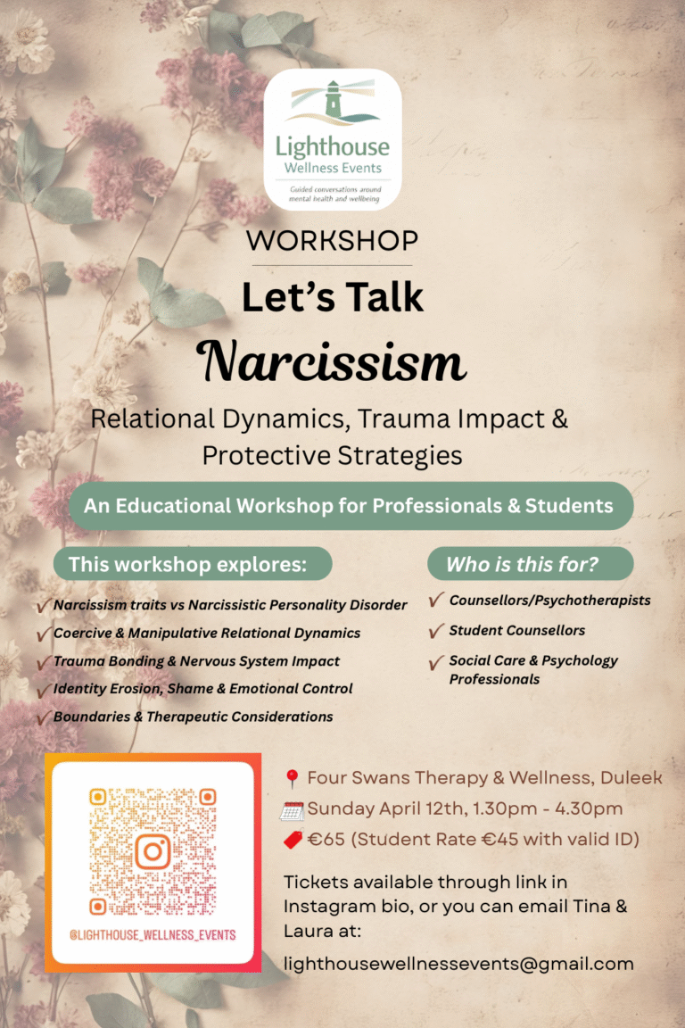 Lets Talk Narcissism – Workshop