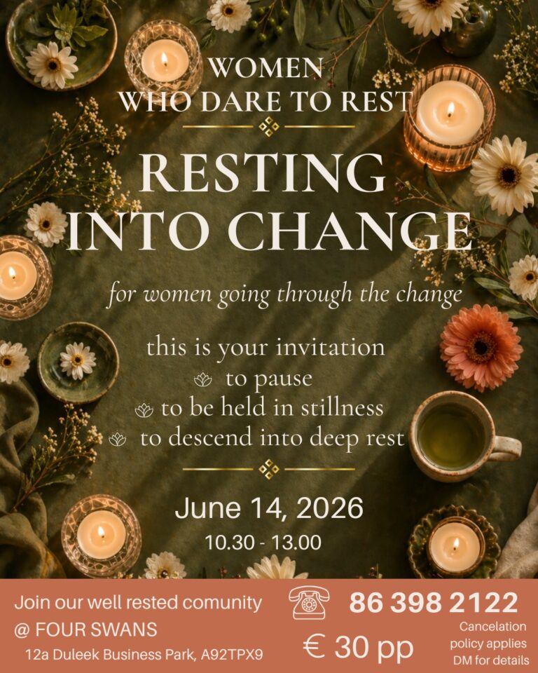 Women who dare to rest – Resting into change