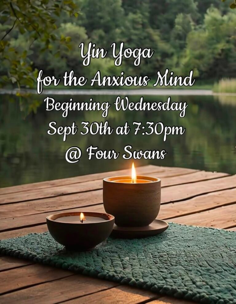 Yin Yoga for the anxious mind